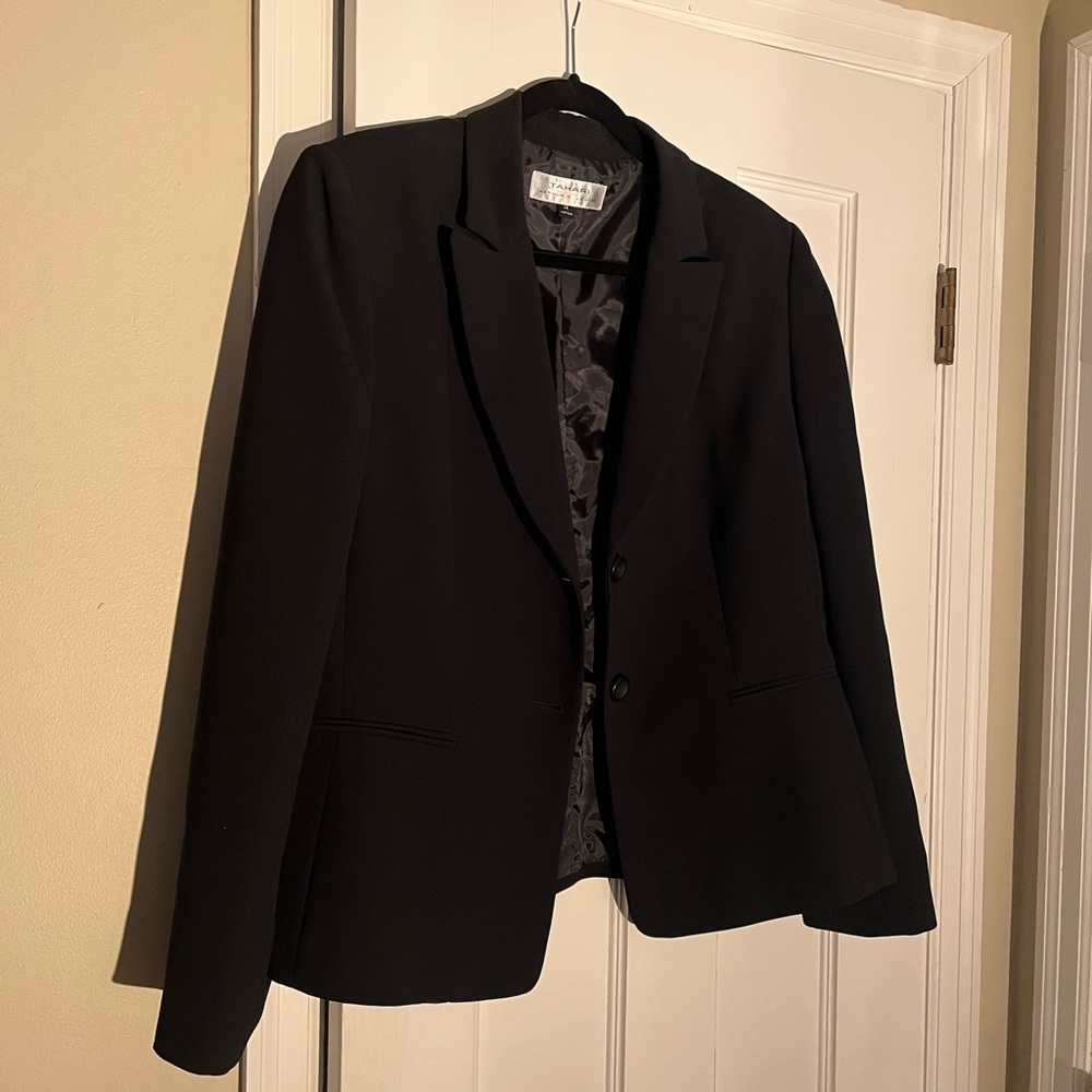 Tahari Black Blazer